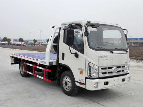 福田一拖二平板清障車