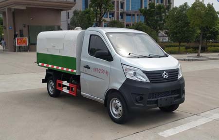 專威牌HTW5027ZLJSC型垃圾轉(zhuǎn)運(yùn)車