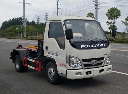 專威牌HTW5042ZXXB型車廂可卸式垃圾車