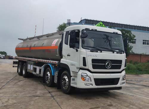 東風(fēng)天龍前四后八鋁合金運油車(介質(zhì):汽油)30方